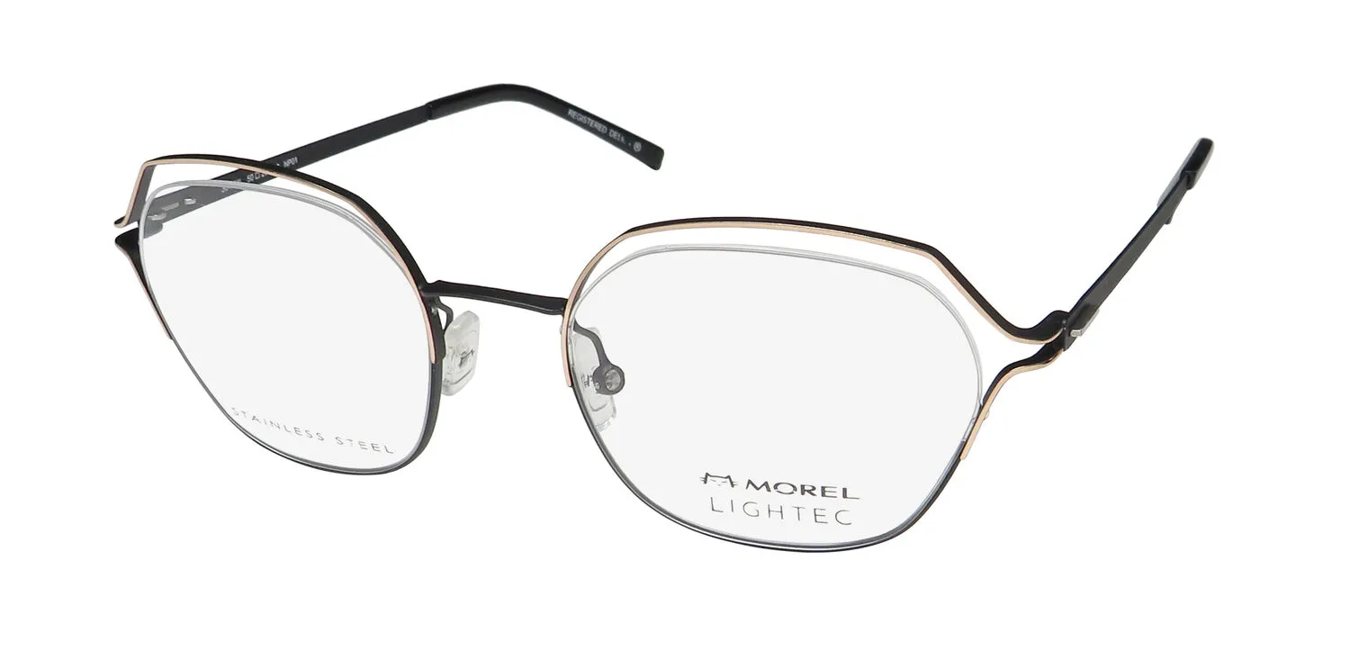 Lightec 30174l np01 Eyeglasses Matte Black 50mm