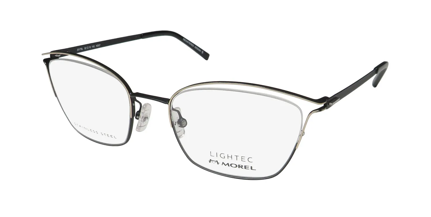 Lightec 30176l nd07 Eyeglasses Matte Black 52mm