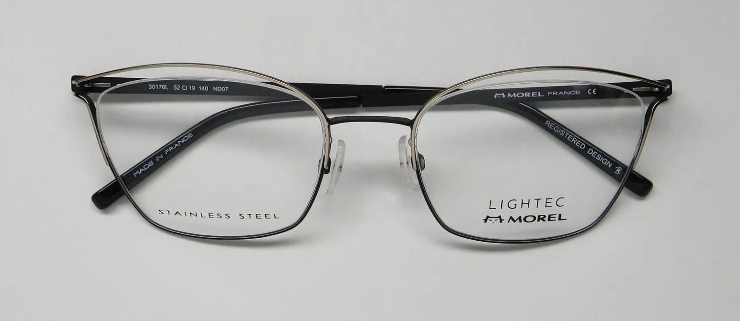 Lightec 30176l nd07 Eyeglasses Matte Black 52mm 2