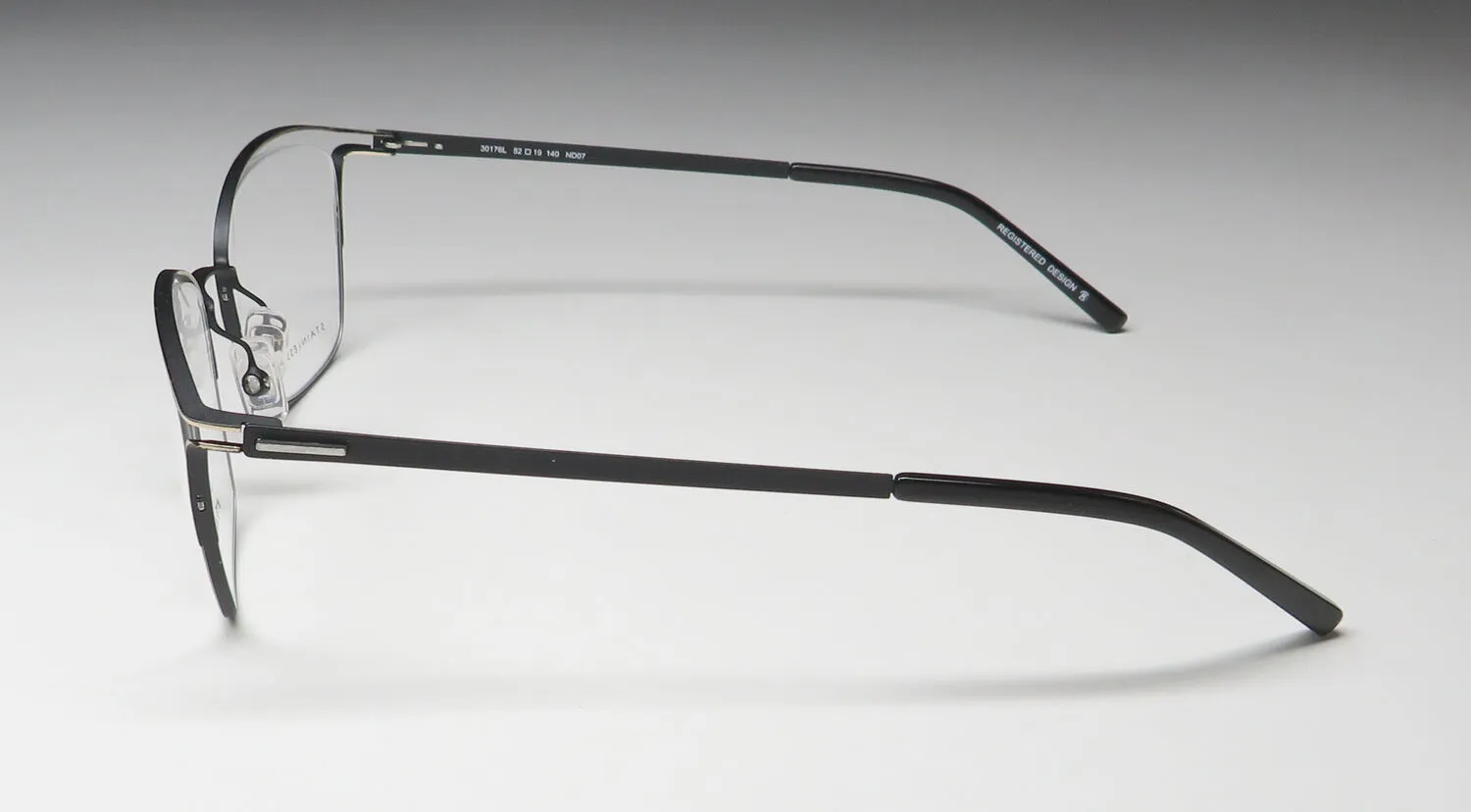 Lightec 30176l nd07 Eyeglasses Matte Black 52mm 4