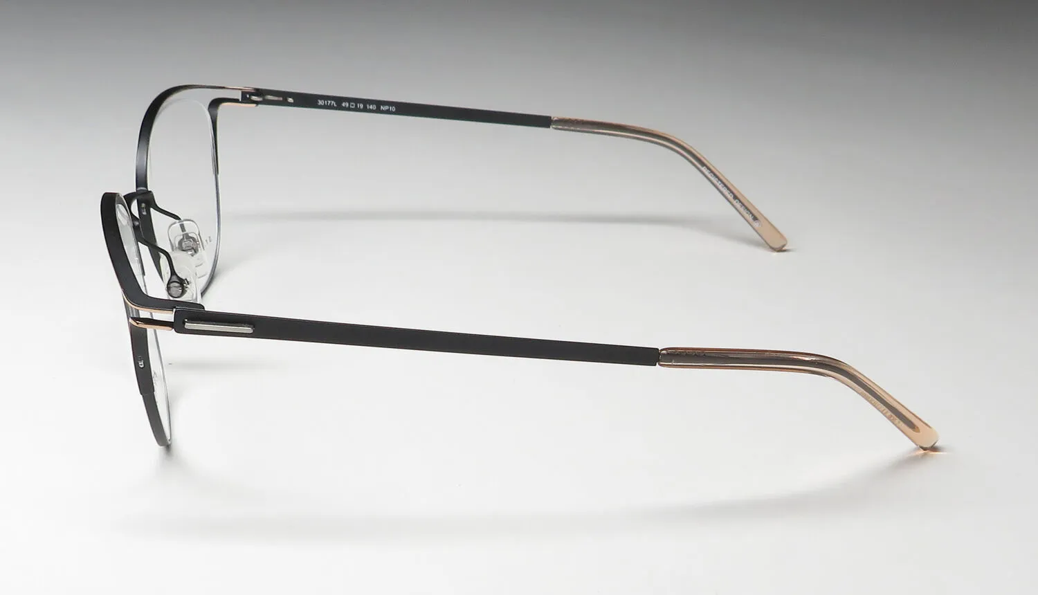 Lightec 30177l np10 Eyeglasses Black 49mm 4