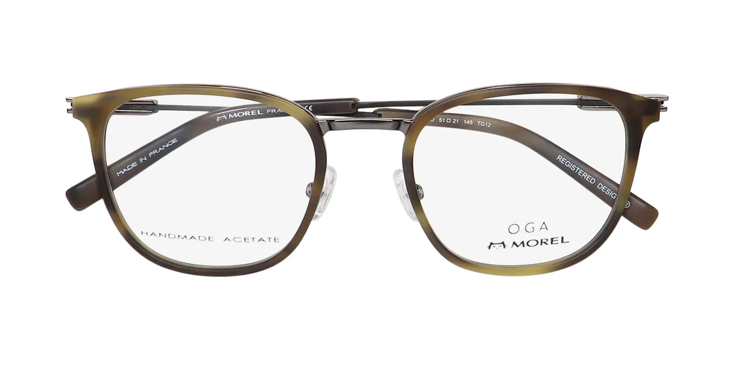 Morel Oga 10133o tg12 Eyeglasses Brown 51mm Unisex 2