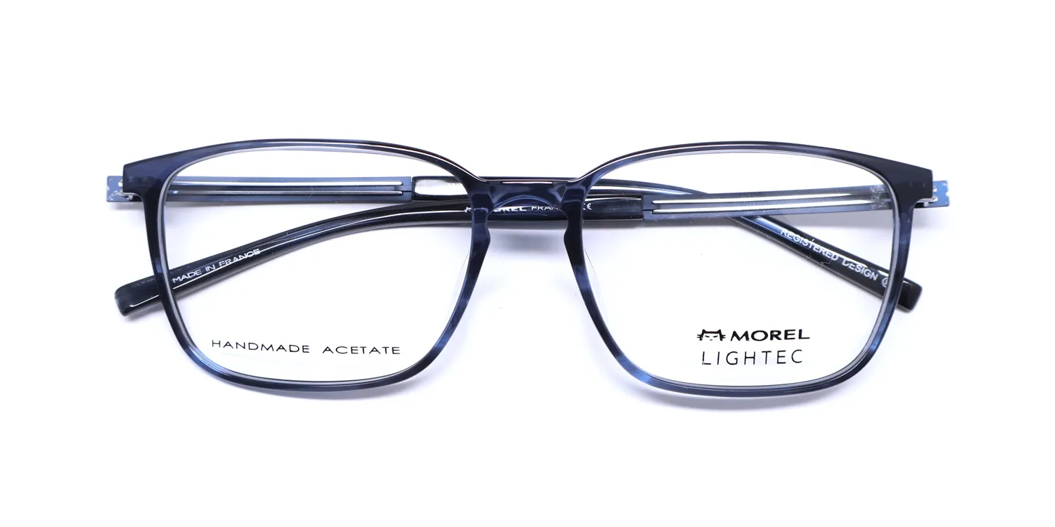 Morel Lightec 30193l bg11 Eyeglasses Blue 57mm 2