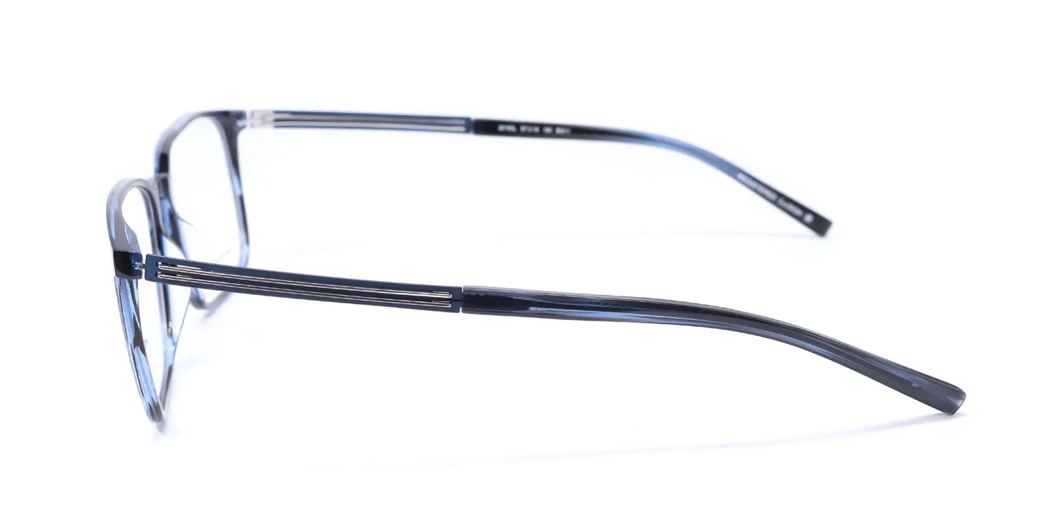 Morel Lightec 30193l bg11 Eyeglasses Blue 57mm 4