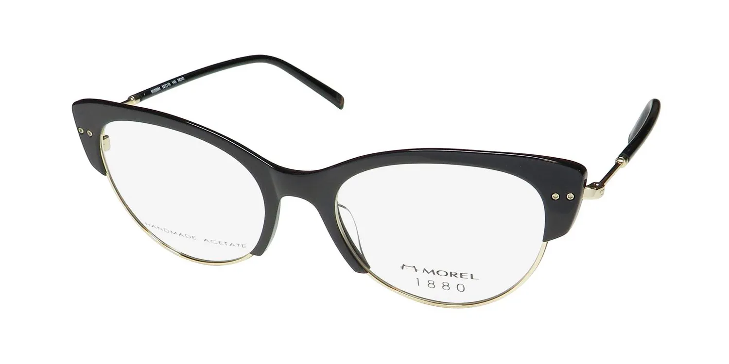 Morel 1880 60098m nd10 Eyeglasses Black 52mm