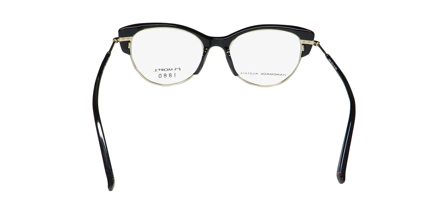 Morel 1880 60098m nd10 Eyeglasses Black 52mm 5