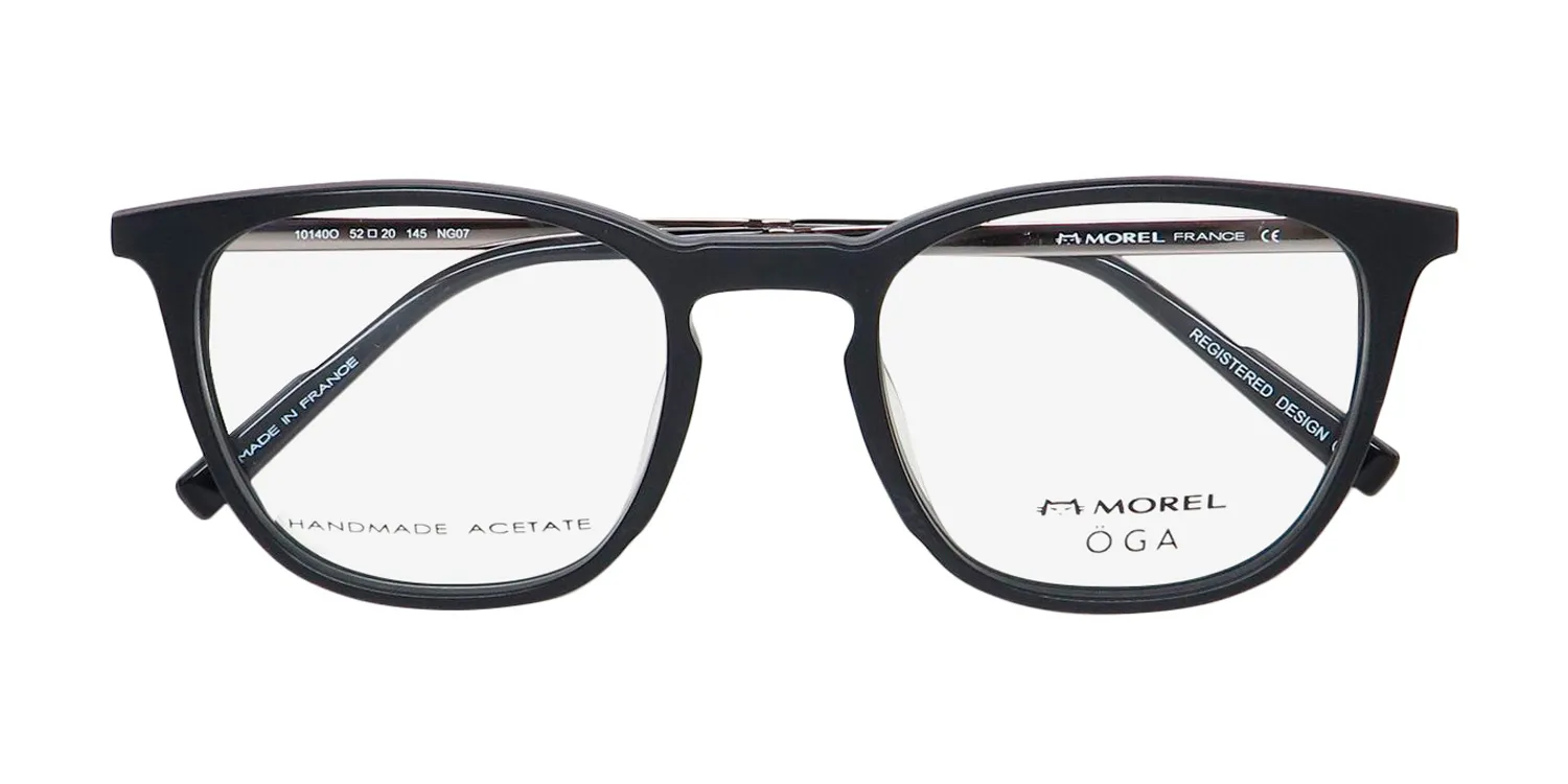 Morel Oga 10140o ng07 Eyeglasses Black 52mm 2