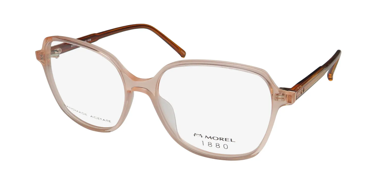 Morel 1880 60105m pt08 Eyeglasses Nude Transparent 54mm