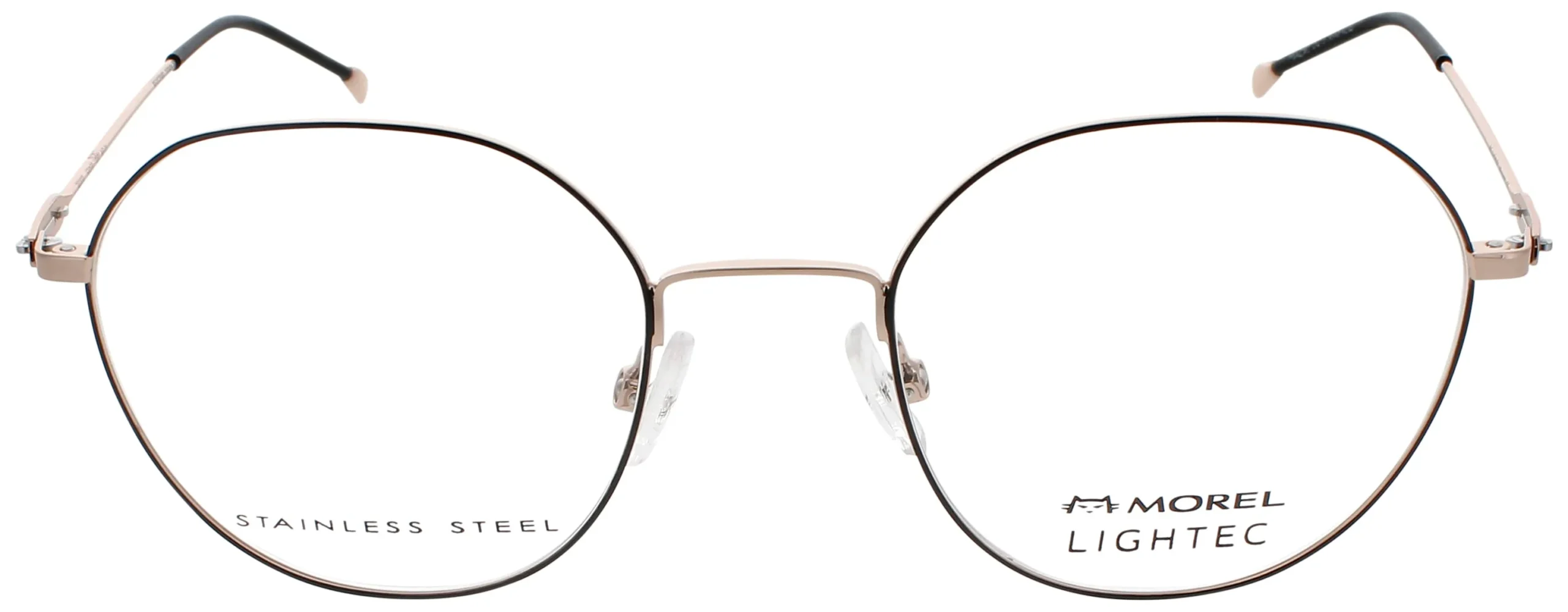 Lightec OMICRON 32 NP01 Eyeglasses Rose Gold 50mm Women 2