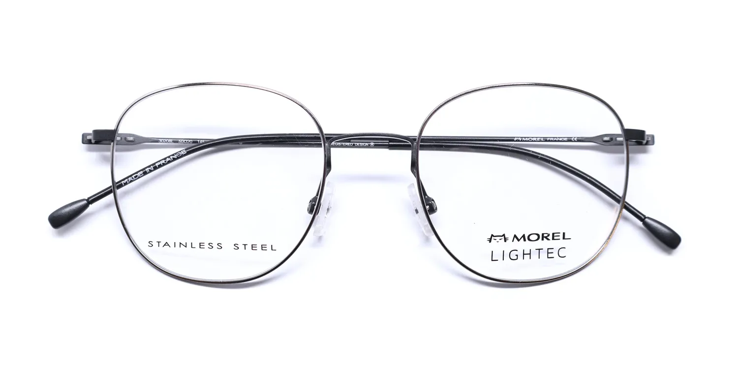 Morel Lightec 30208l dg07 Eyeglasses Yellow 50mm Unisex 2