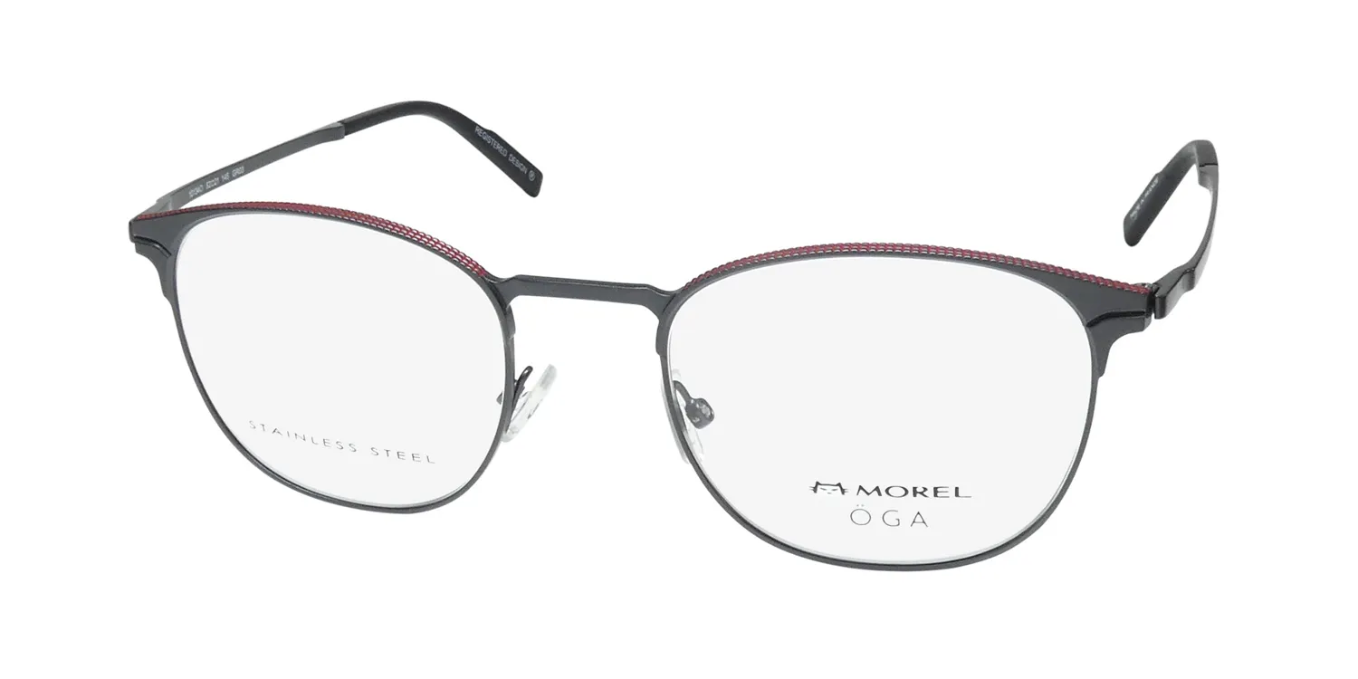 Morel Oga 10134o gr03 Eyeglasses Grey 52mm