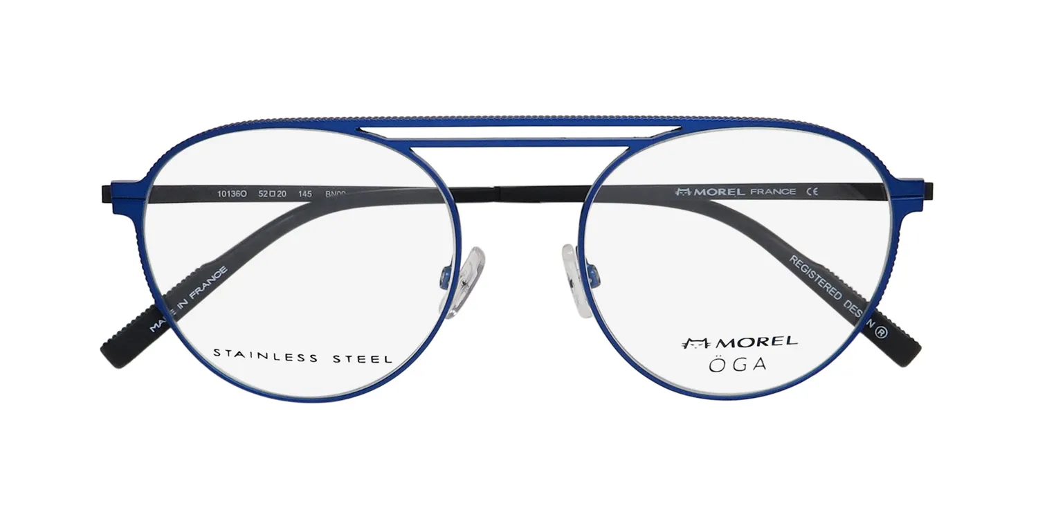 OGA 10136o bn09 Eyeglasses Blue 52mm 2