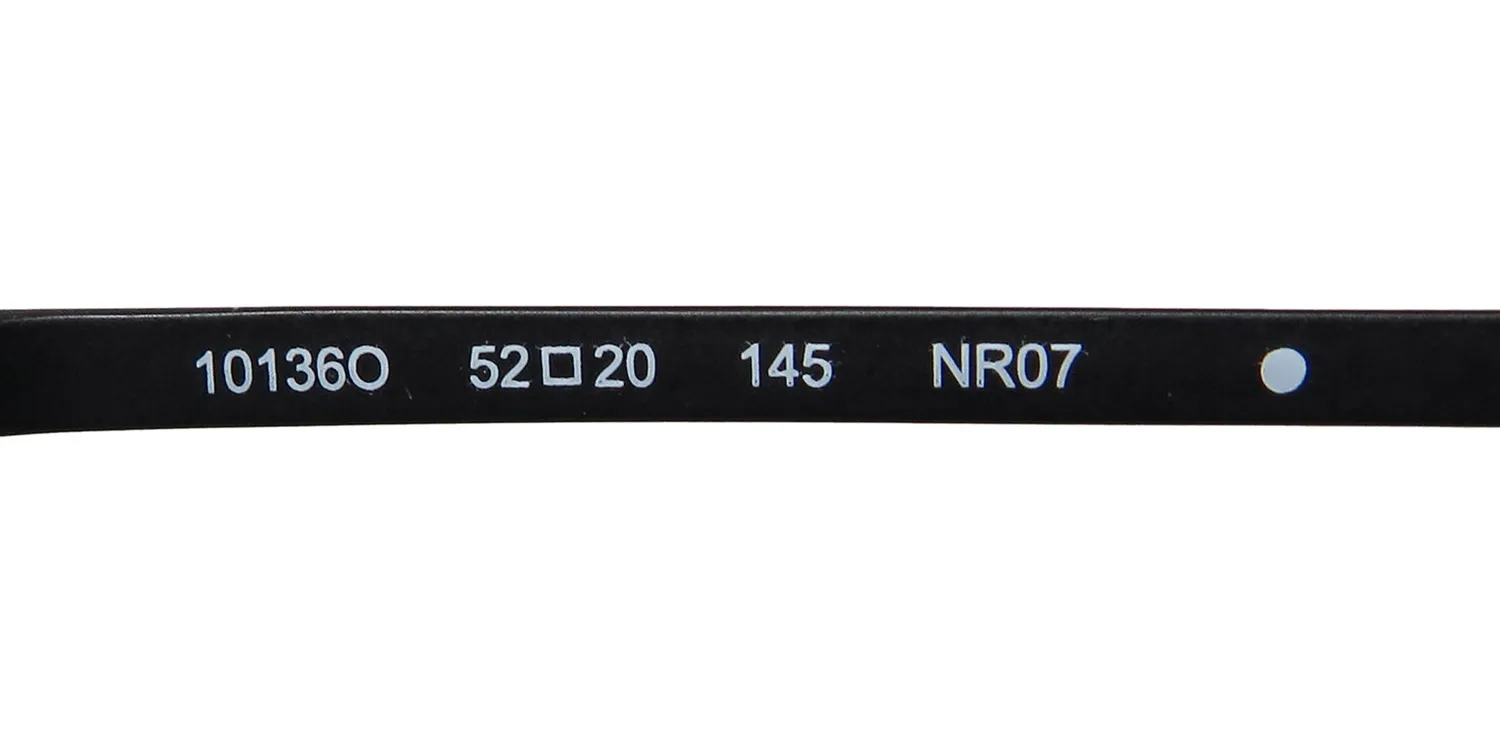 OGA 10136o nr07 Eyeglasses Matte Black 52mm 7