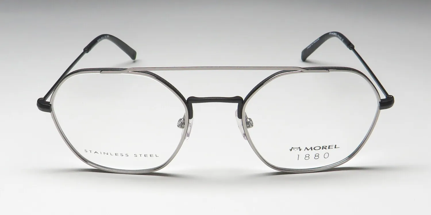 Morel 1880 60101m gn09 Eyeglasses Matte Black 52mm 3