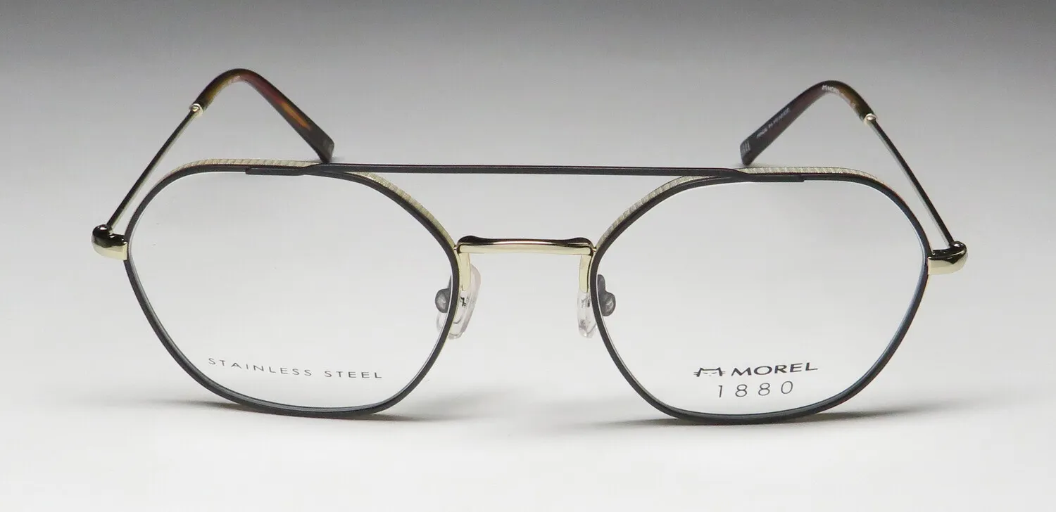 Morel 1880 60101m nd07 Eyeglasses Black 52mm 3