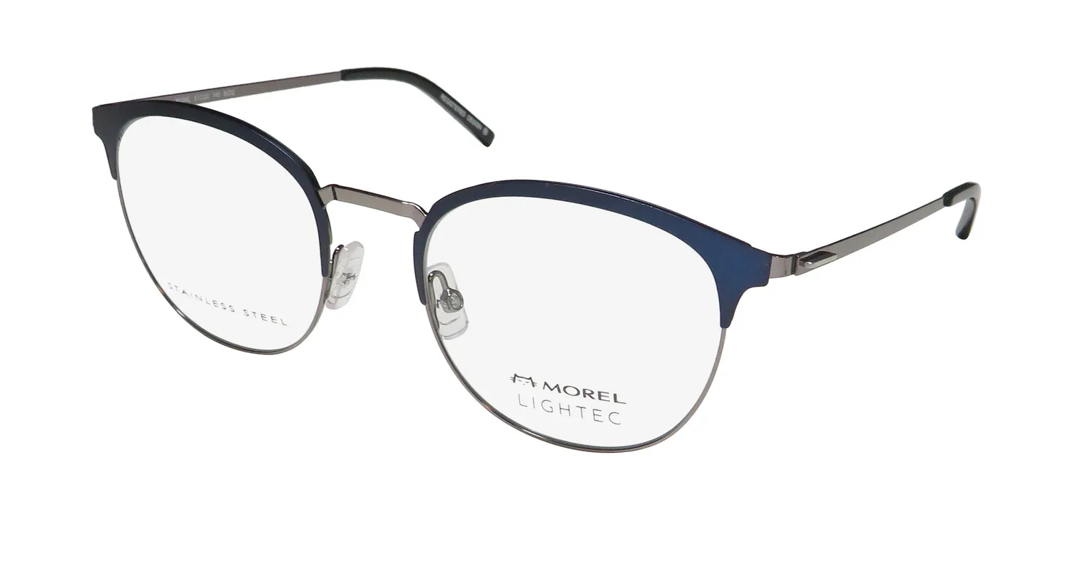 Lightec 30194l bg02 Eyeglasses Navy 51mm
