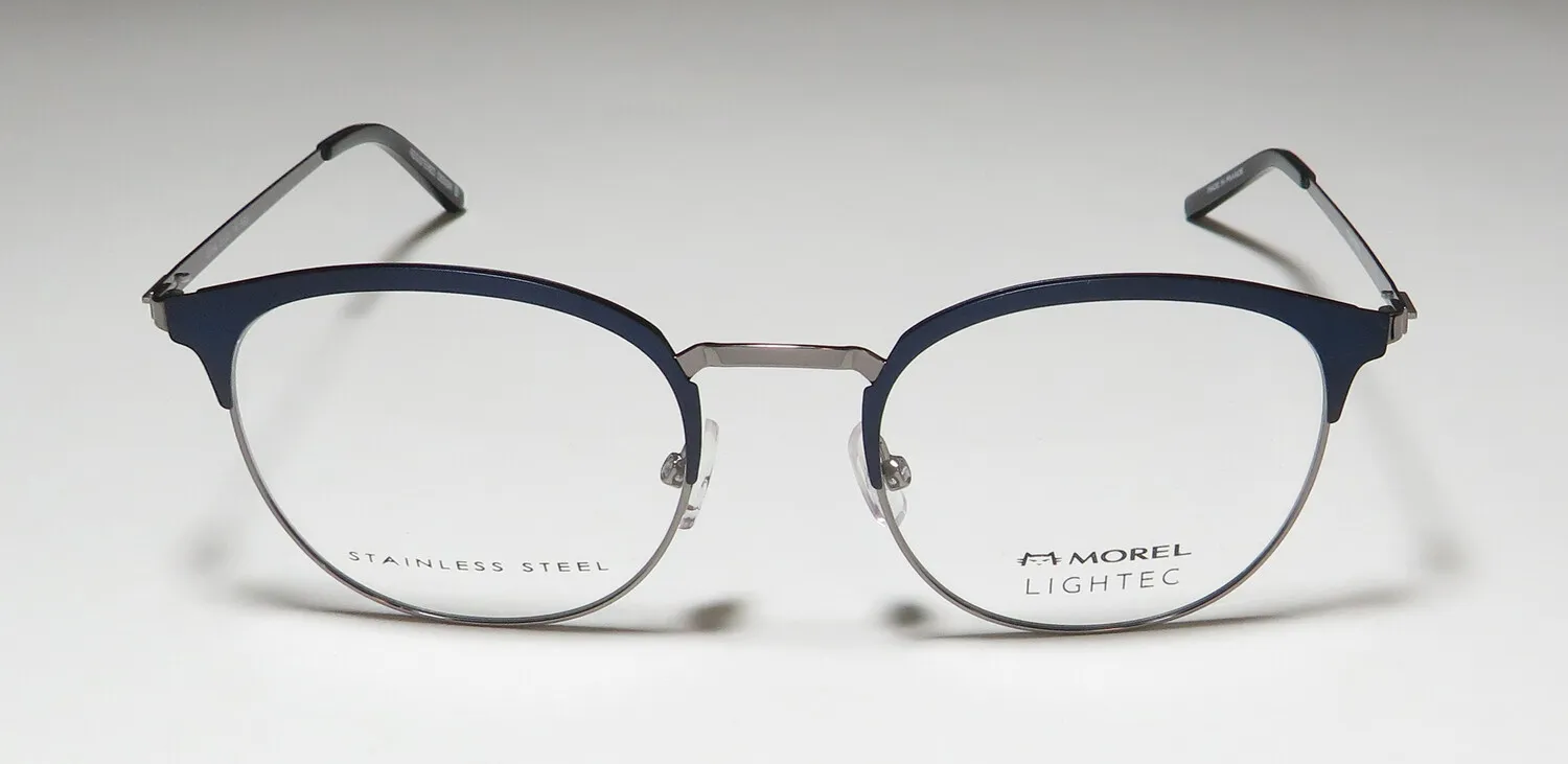 Lightec 30194l bg02 Eyeglasses Navy 51mm 3