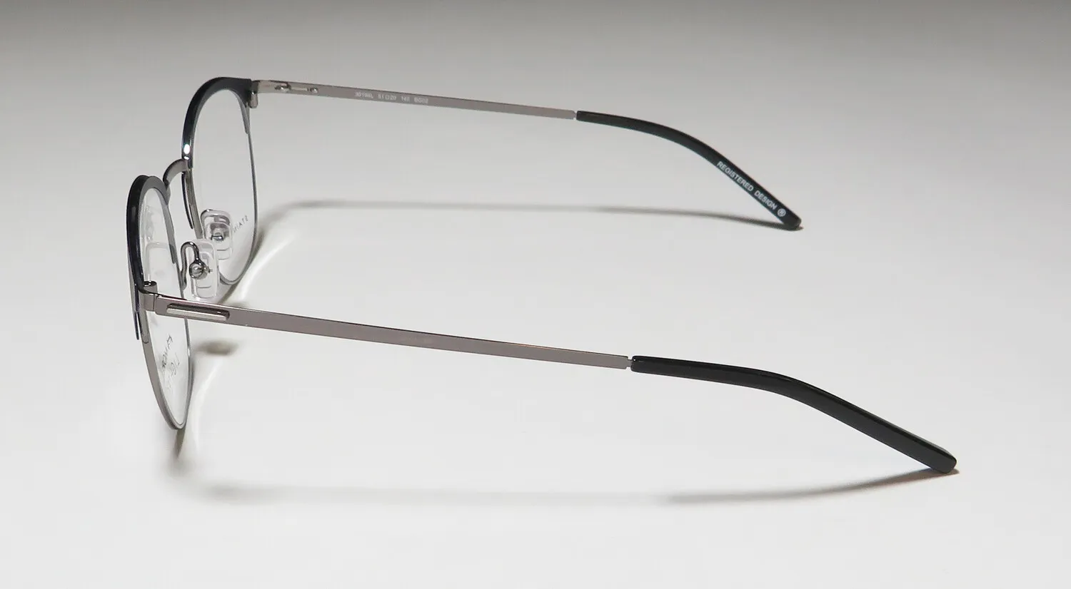 Lightec 30194l bg02 Eyeglasses Navy 51mm 4