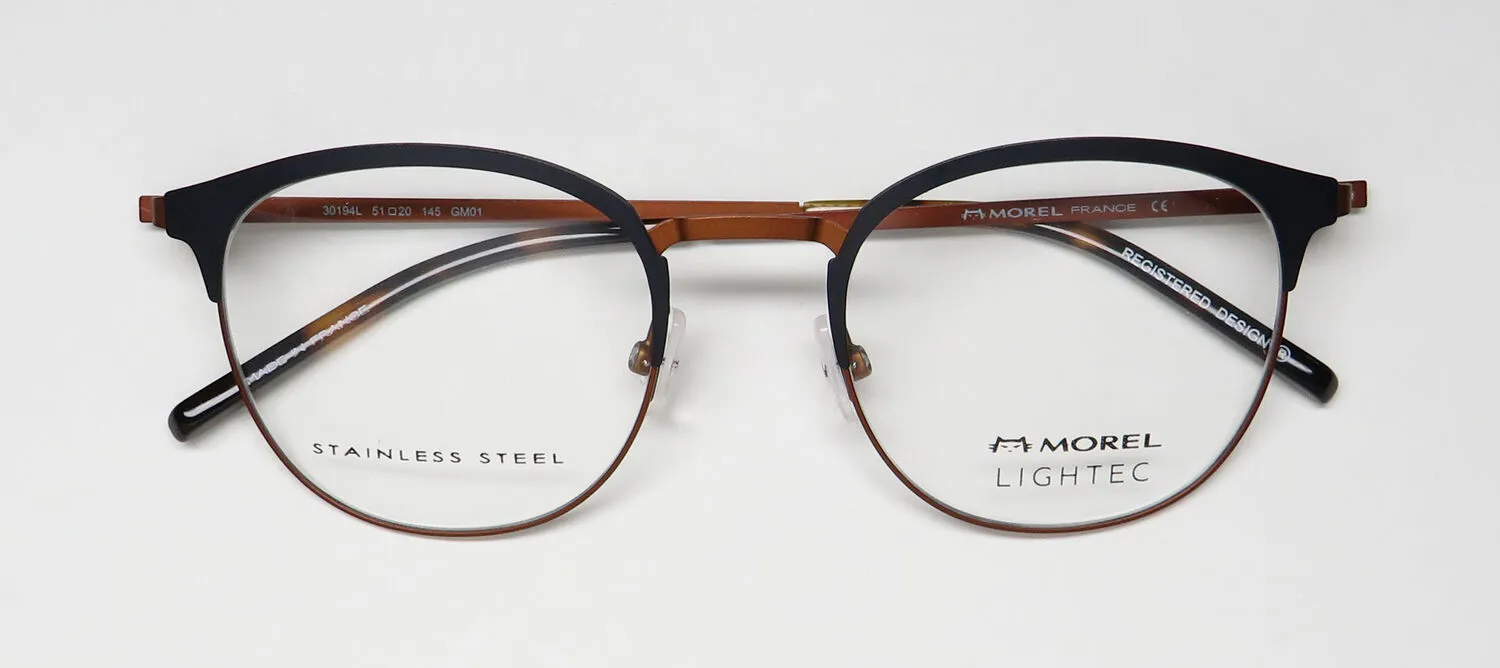 Lightec 30194l gm01 Eyeglasses Black 51mm 2