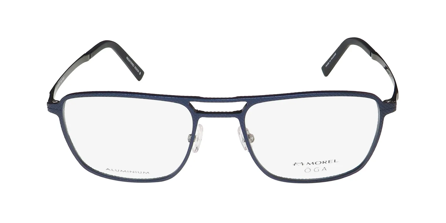Morel Oga 10142o bn02 Eyeglasses Blue 57mm 3