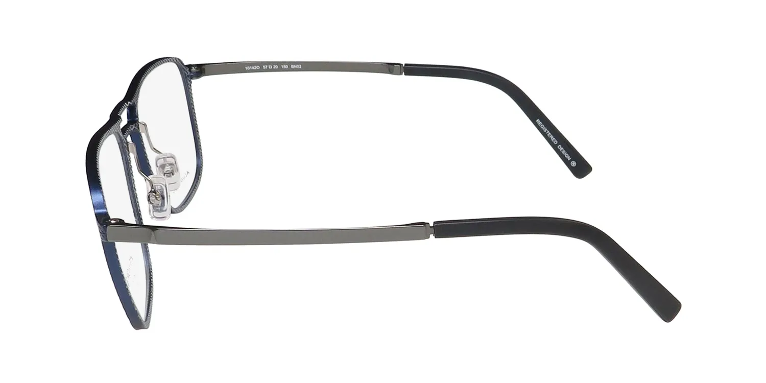 Morel Oga 10142o bn02 Eyeglasses Blue 57mm 4