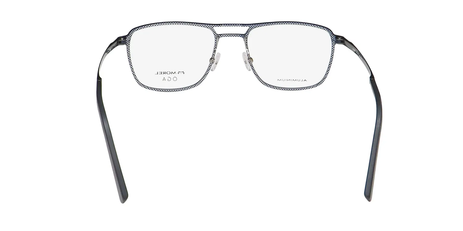 Morel Oga 10142o bn02 Eyeglasses Blue 57mm 5