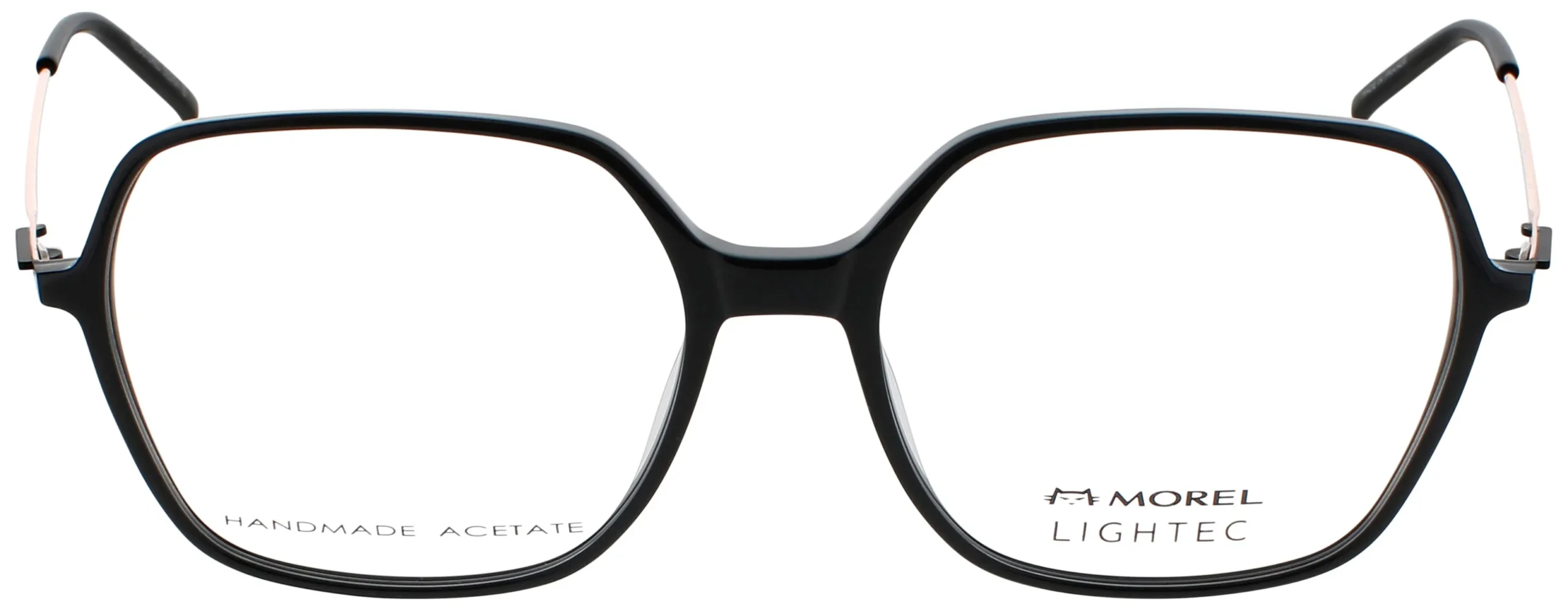 Lightec OMICRON 40 NP06 Eyeglasses Black 52mm Women 2