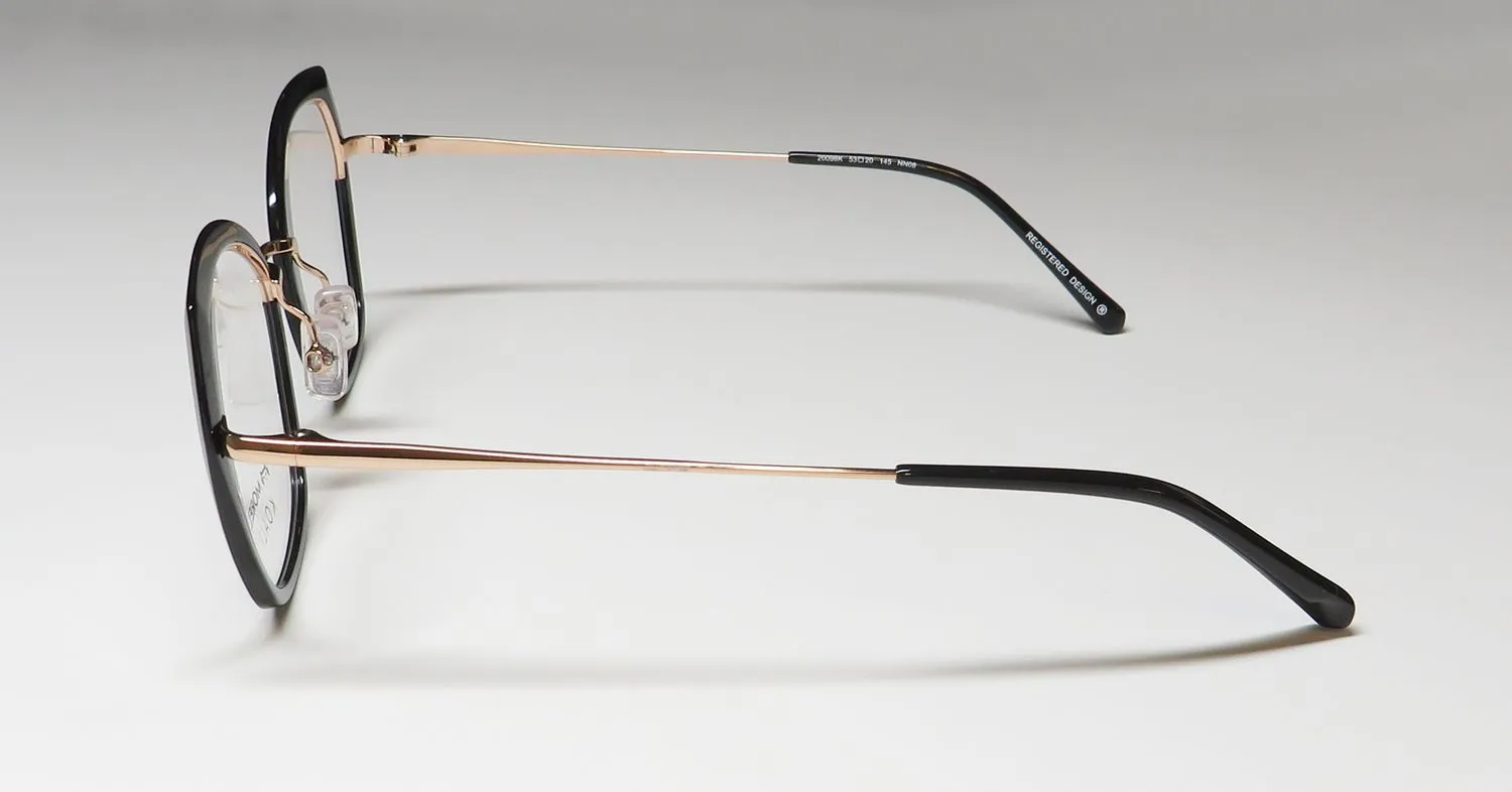KOALI 20098K nn08 Eyeglasses Satin Black 53mm 4