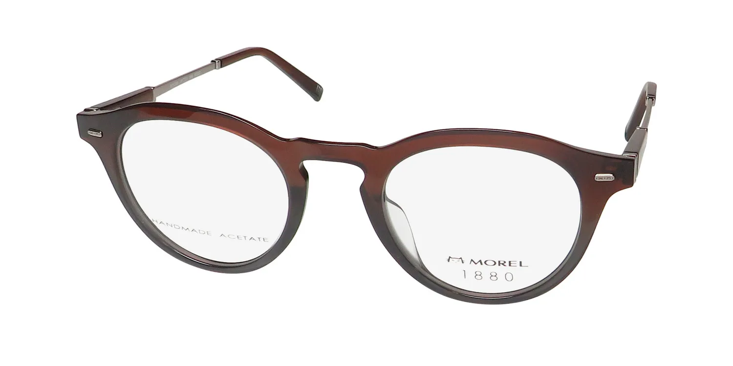 Morel 1880 60123m mg02 Eyeglasses Brown 48mm Unisex