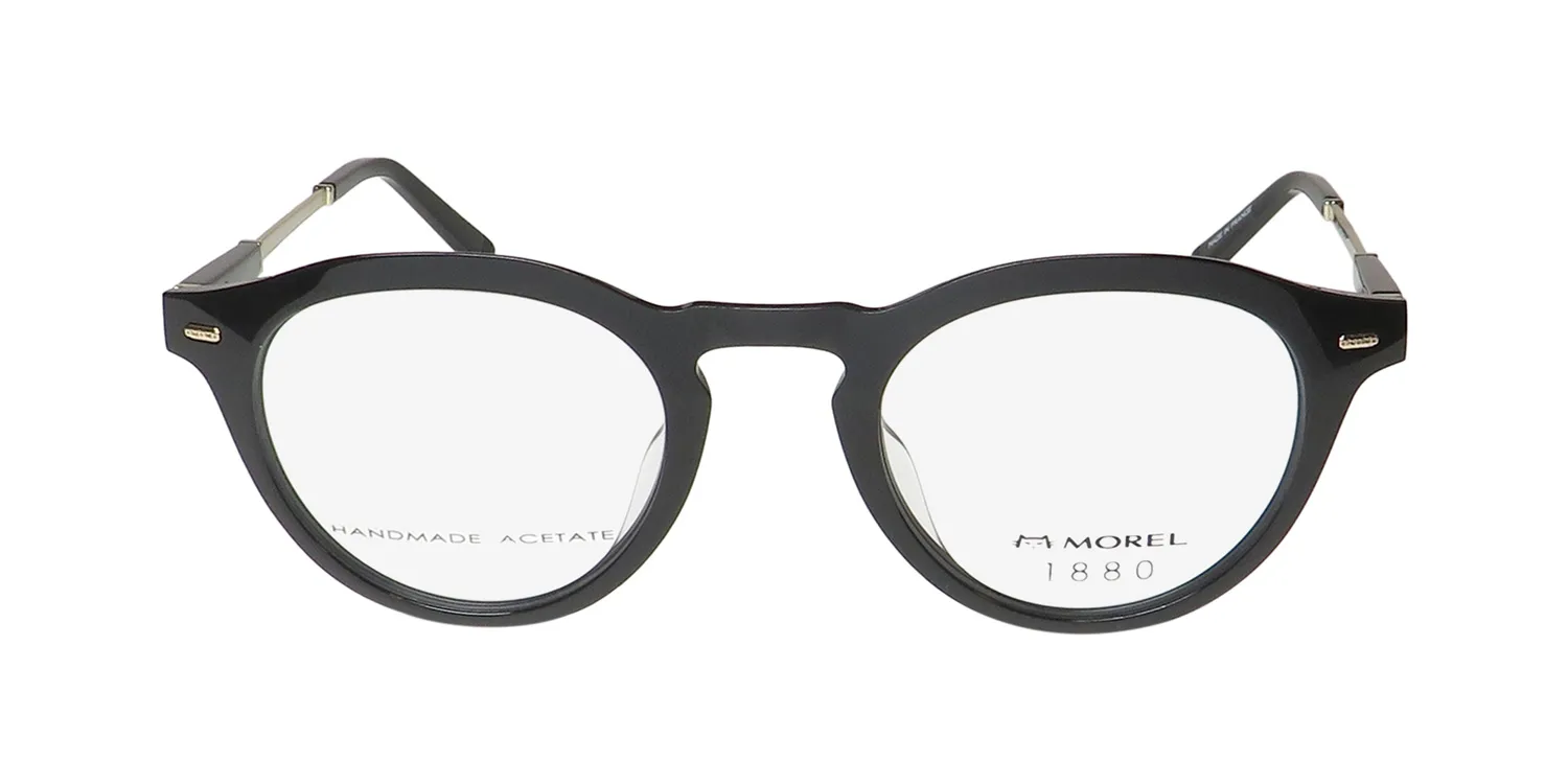 Morel 1880 60123m nd01 Eyeglasses Black 48mm Unisex 3