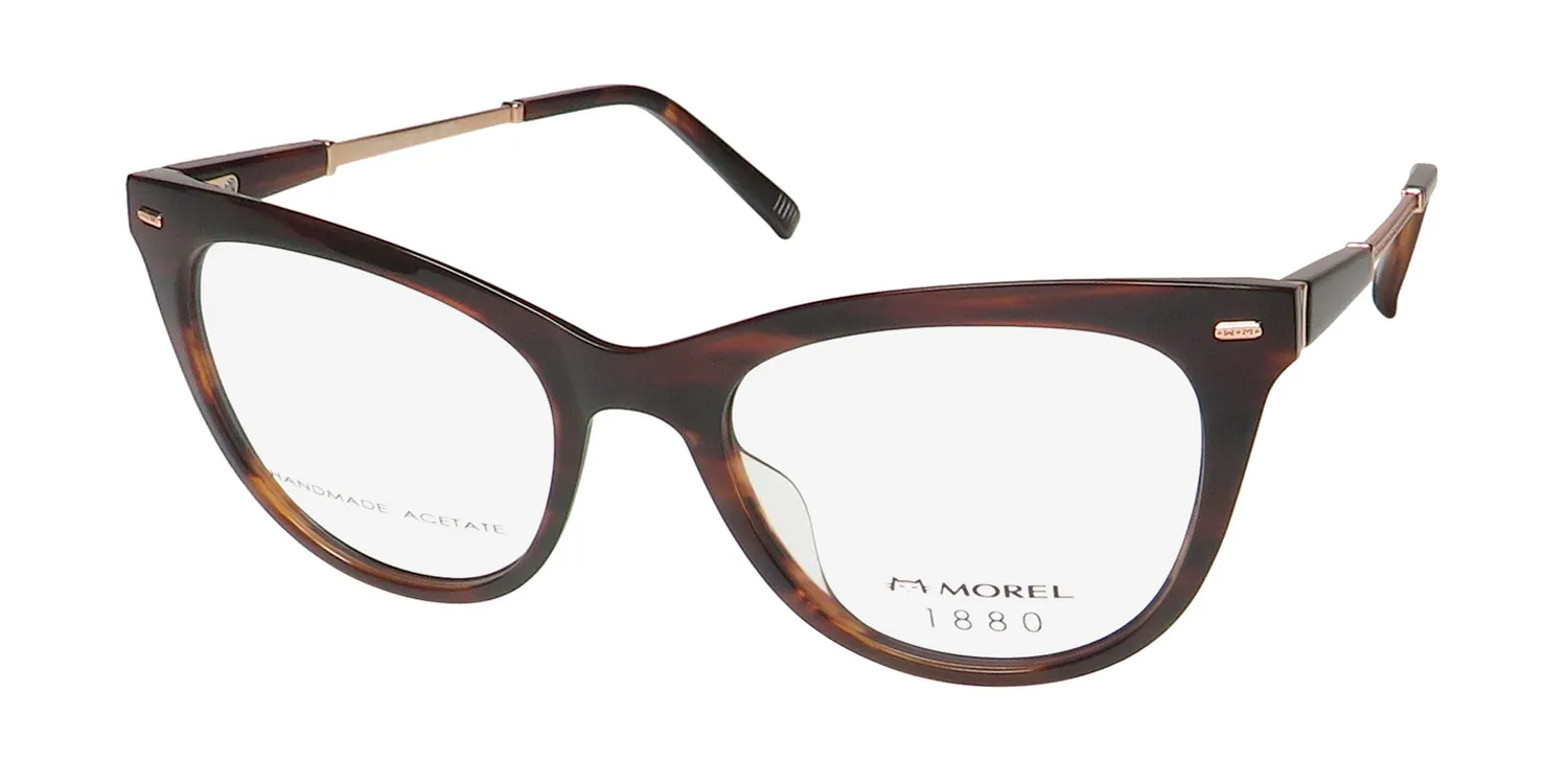 Morel 1880 60124m mp05 Eyeglasses Brown 51mm