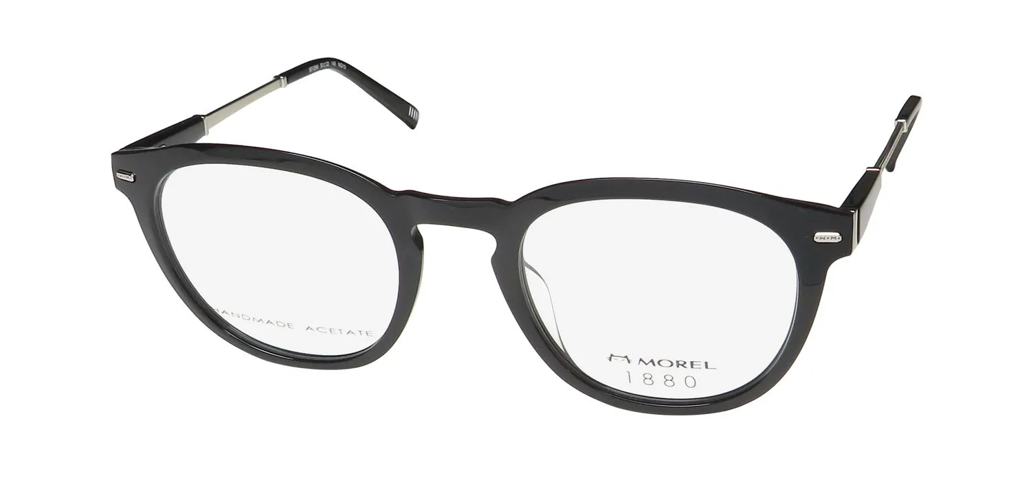 Morel 1880 60126m ng10 Eyeglasses Black 50mm Unisex