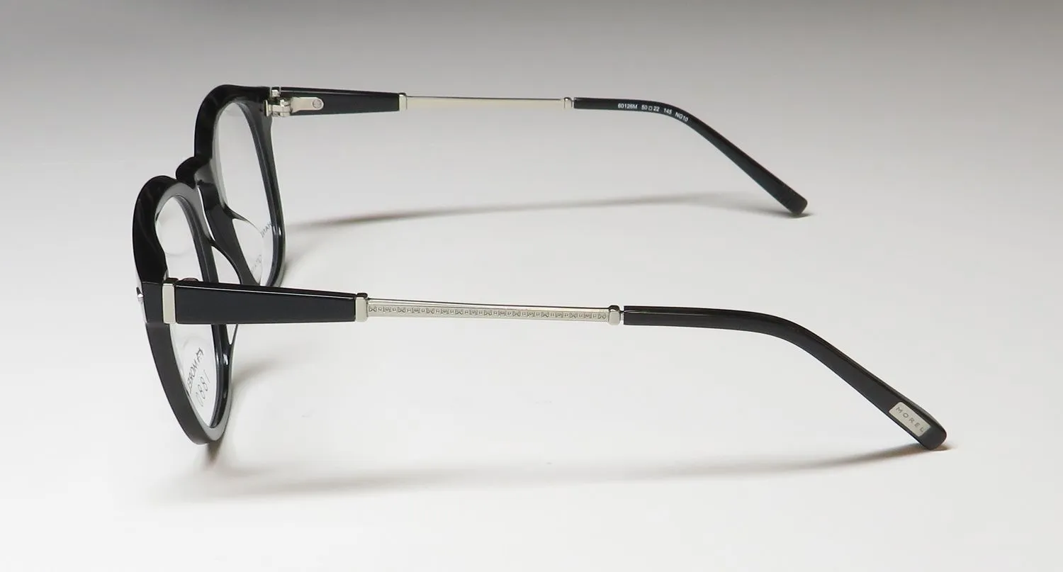 Morel 1880 60126m ng10 Eyeglasses Black 50mm Unisex 4