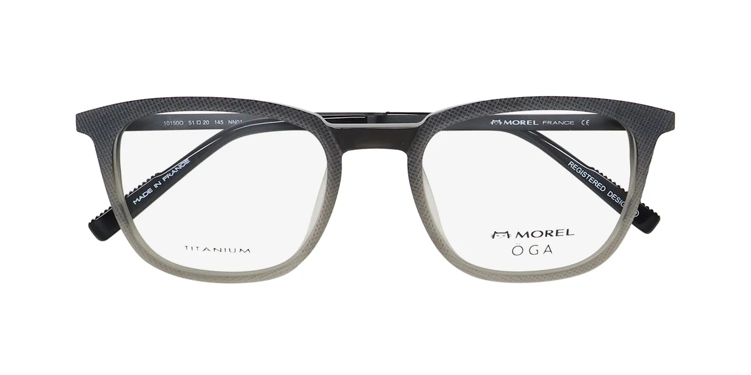 Morel Oga 10150o nn01 Eyeglasses Black 51mm Unisex 2