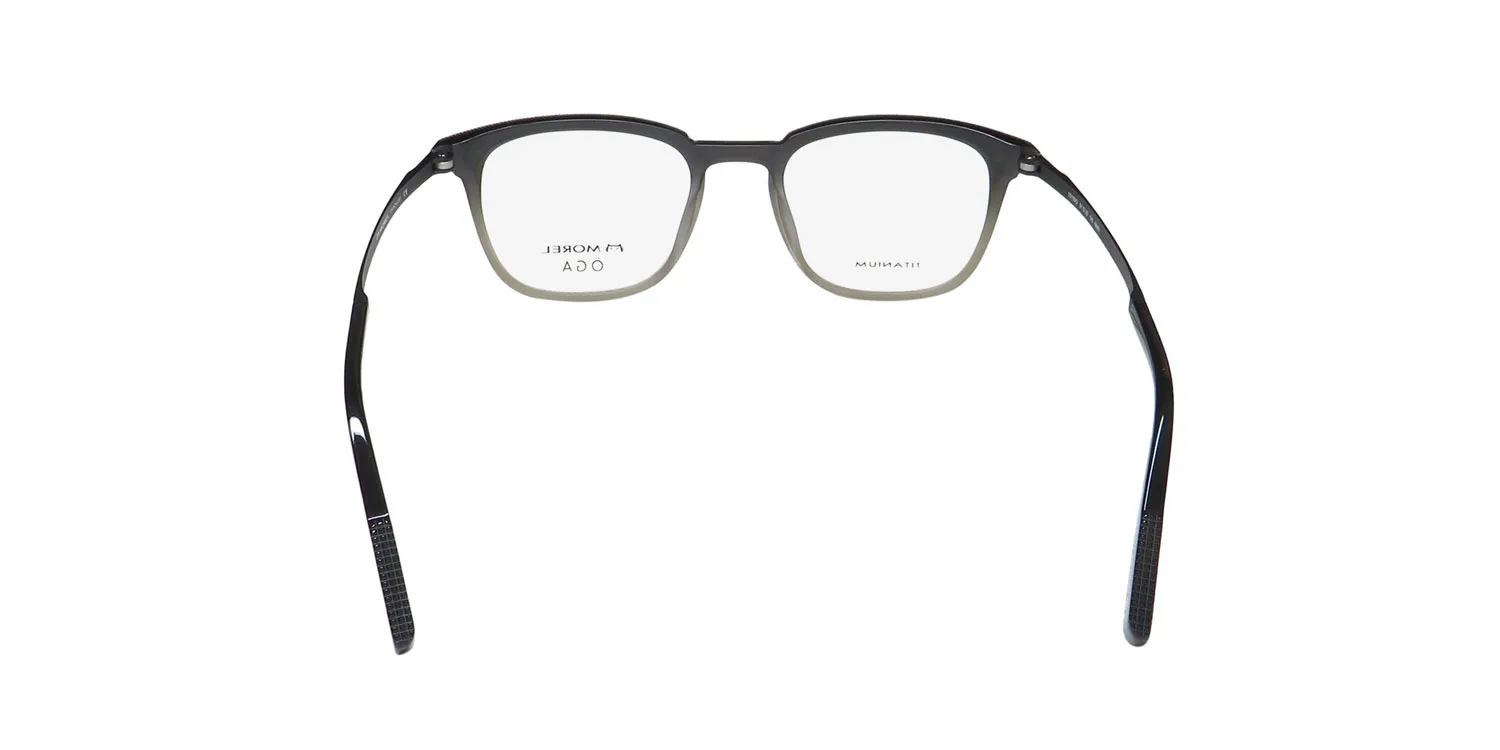 Morel Oga 10150o nn01 Eyeglasses Black 51mm Unisex 5