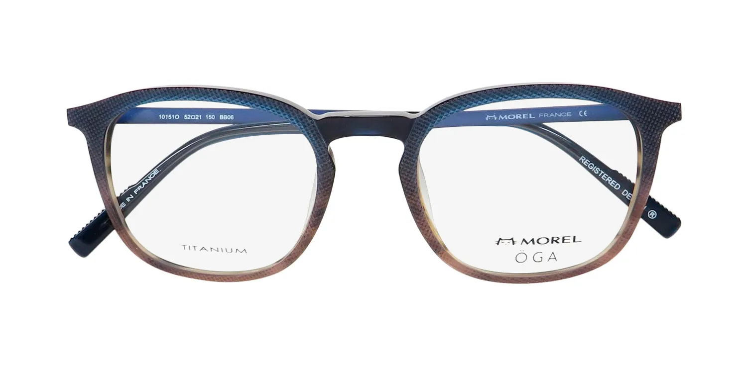 Morel Oga 10151o bb06 Eyeglasses Blue 52mm 2