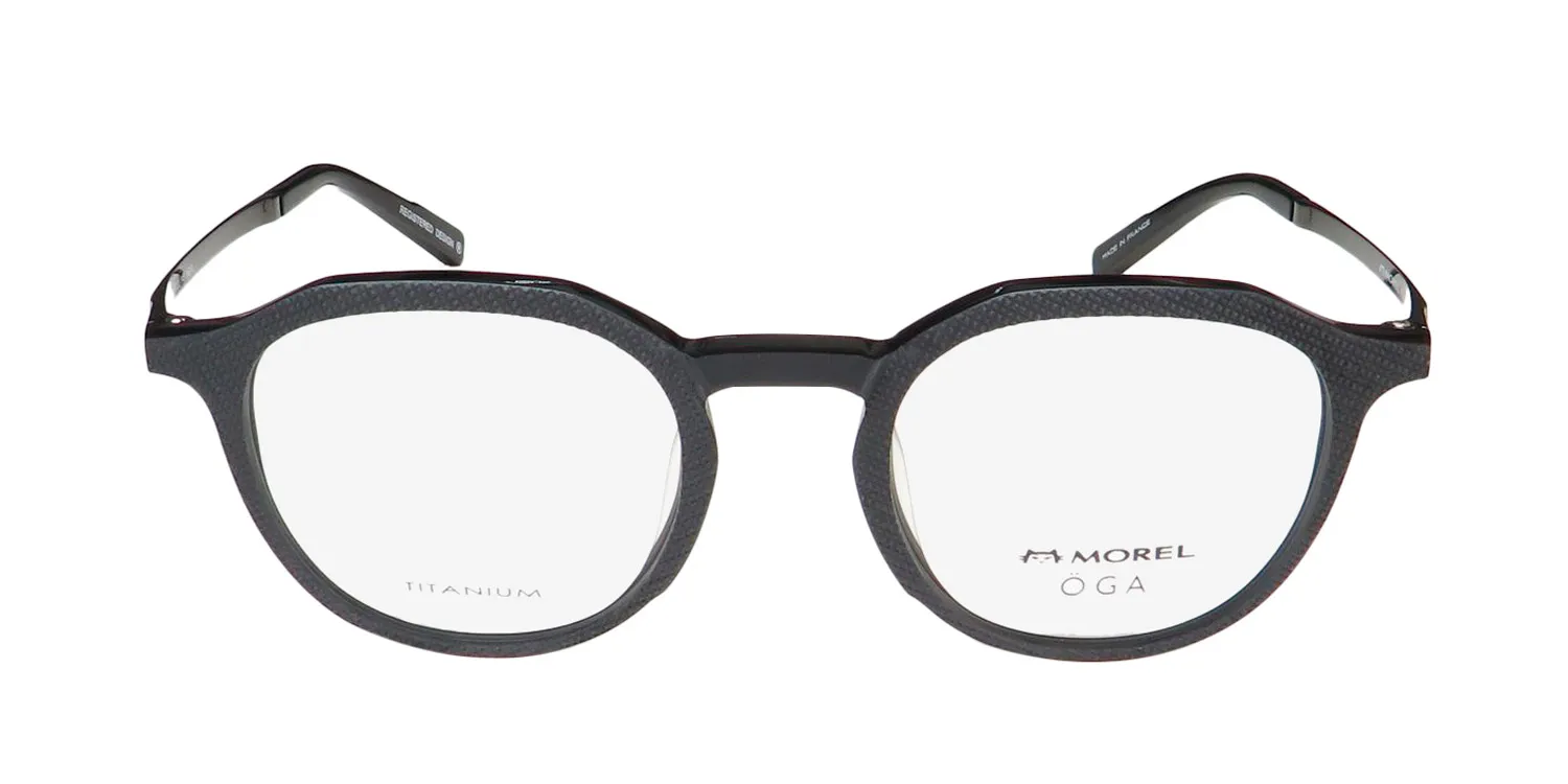 Morel Oga 10153o ng10 Eyeglasses Black 50mm Unisex 3