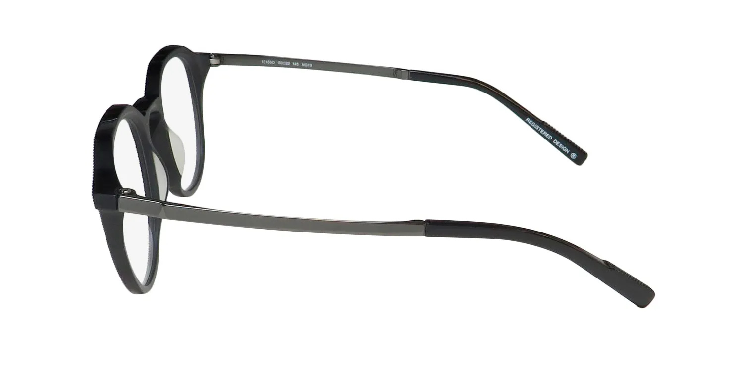 Morel Oga 10153o ng10 Eyeglasses Black 50mm Unisex 4
