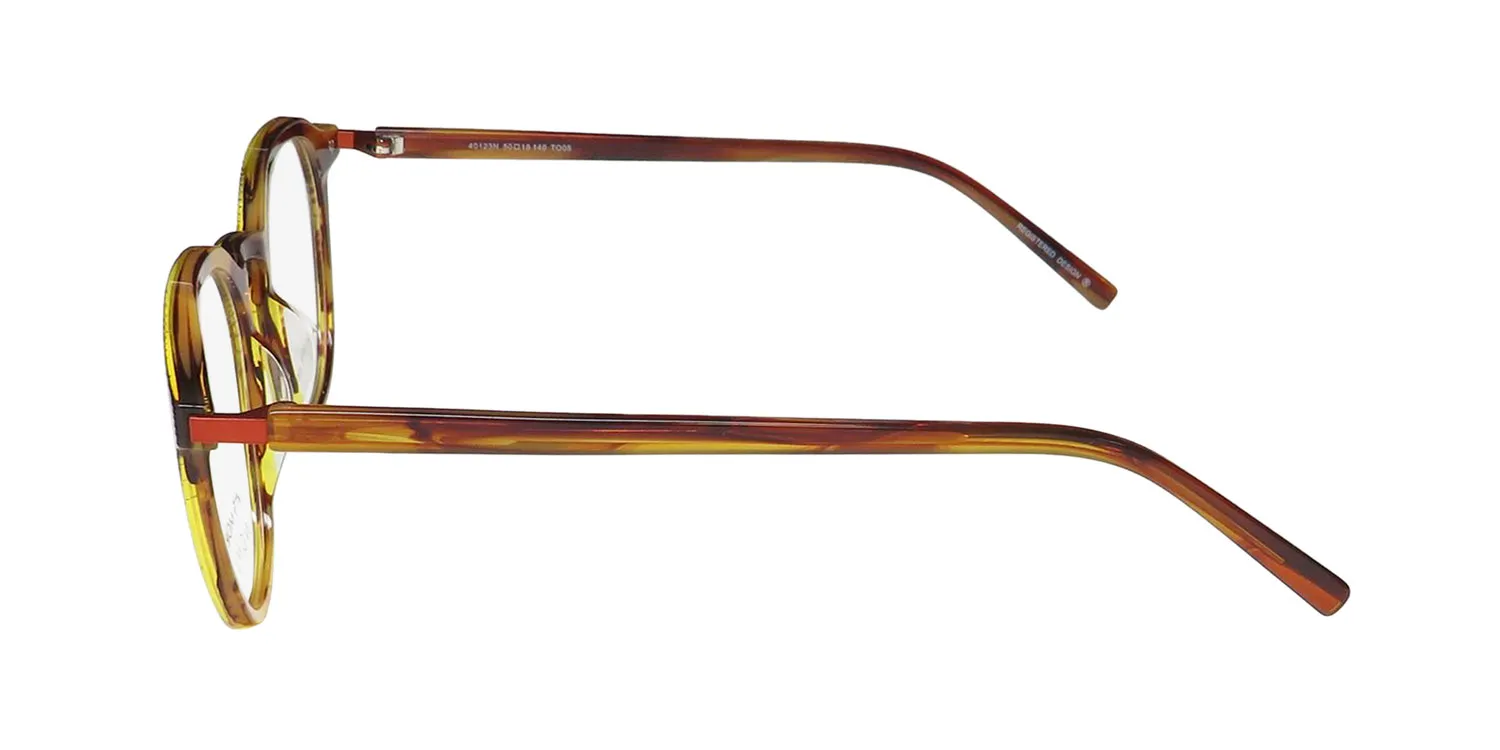Morel Nomad 40123n to05 Eyeglasses Brown 50mm Unisex 4