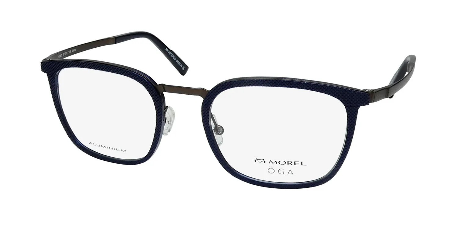 Morel Oga 10146o bm03 Eyeglasses Blue 52mm