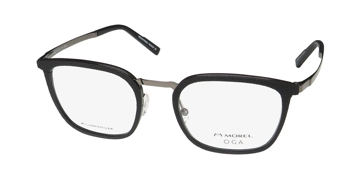 Morel Oga 10146o nd01 Eyeglasses Black 52mm