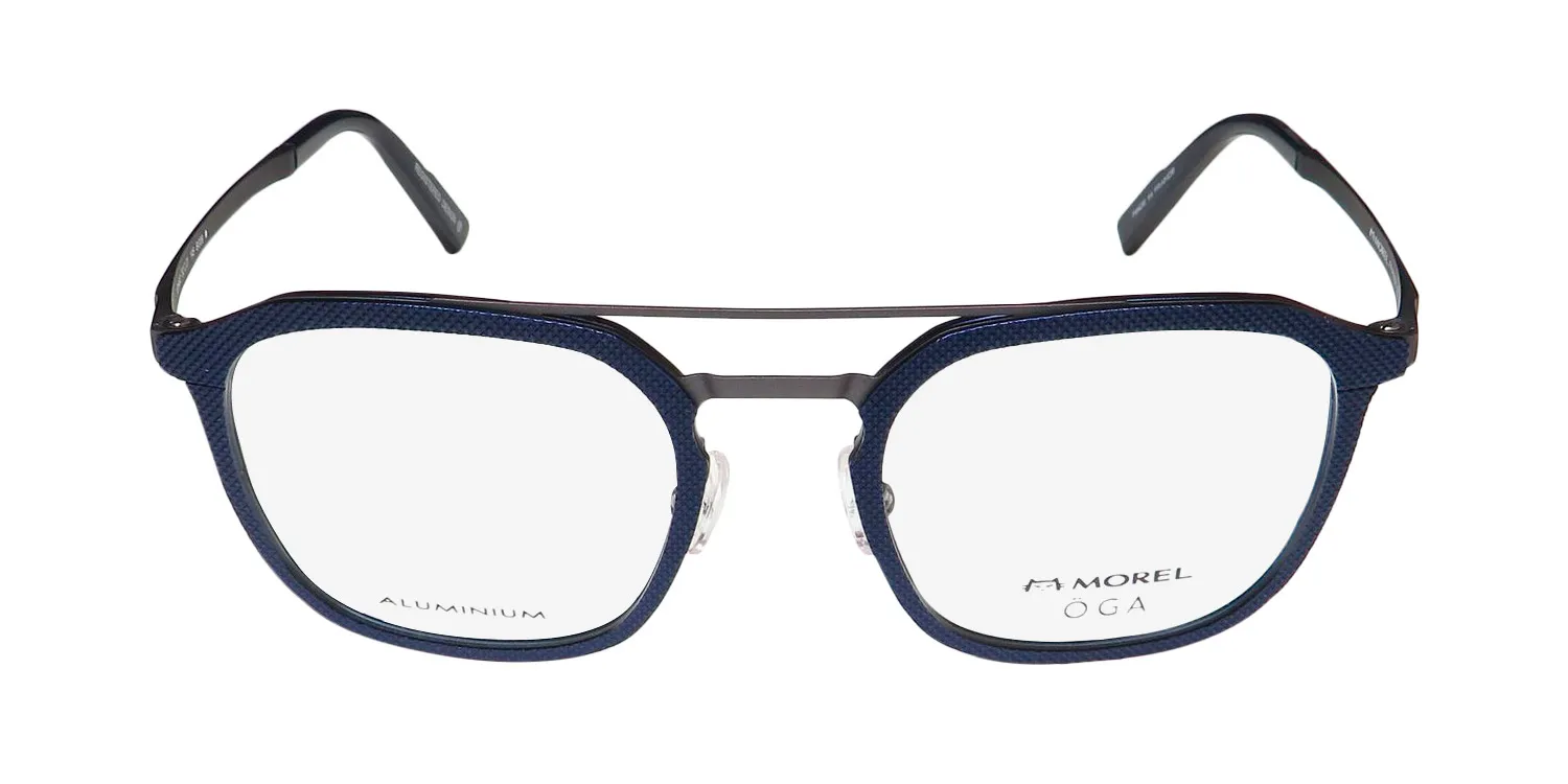 Morel Oga 10148o bg09 Eyeglasses Blue 52mm 3