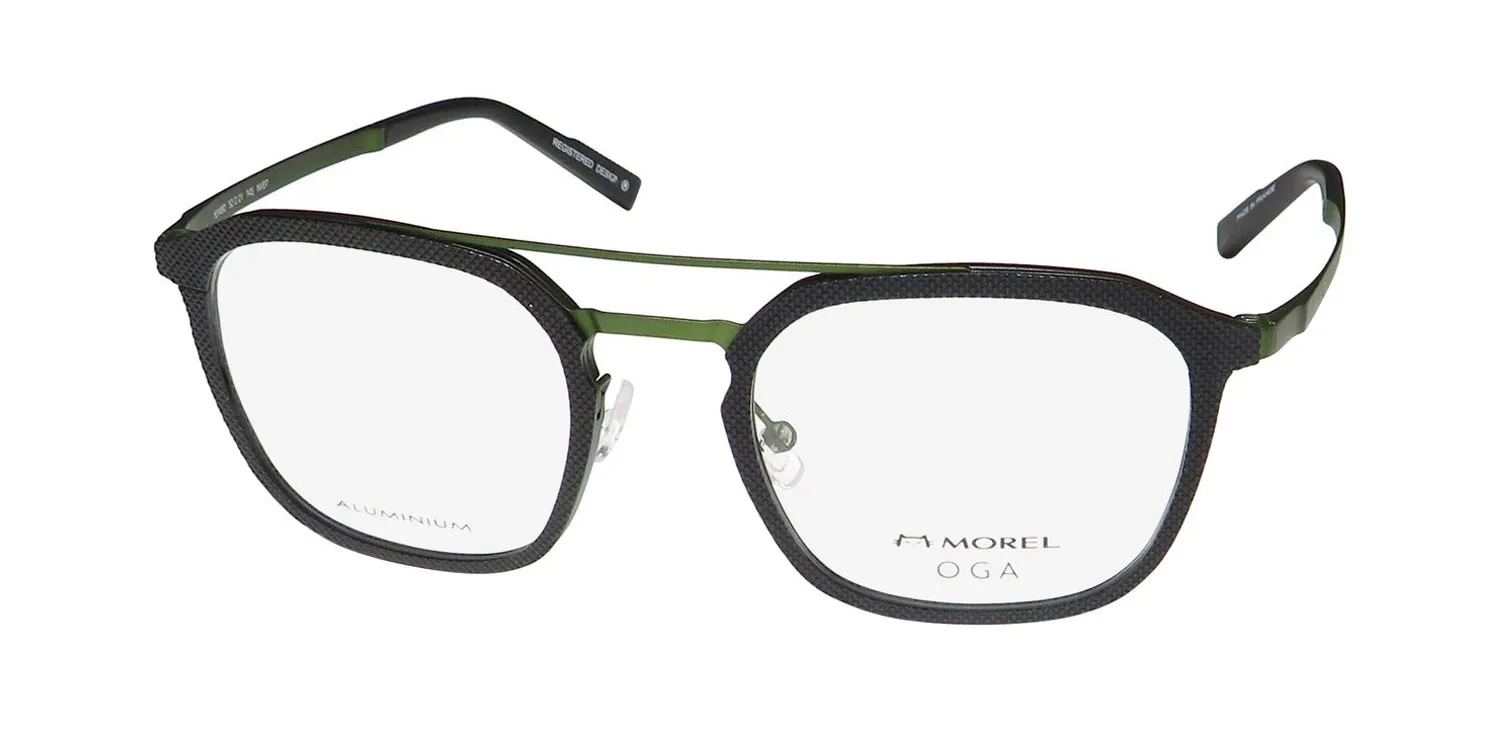 Morel Oga 10148o nv07 Eyeglasses Black 52mm
