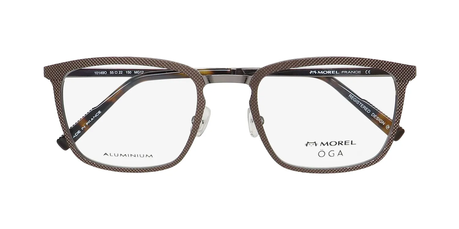 Morel Oga 10149o mg12 Eyeglasses Brown 55mm 2