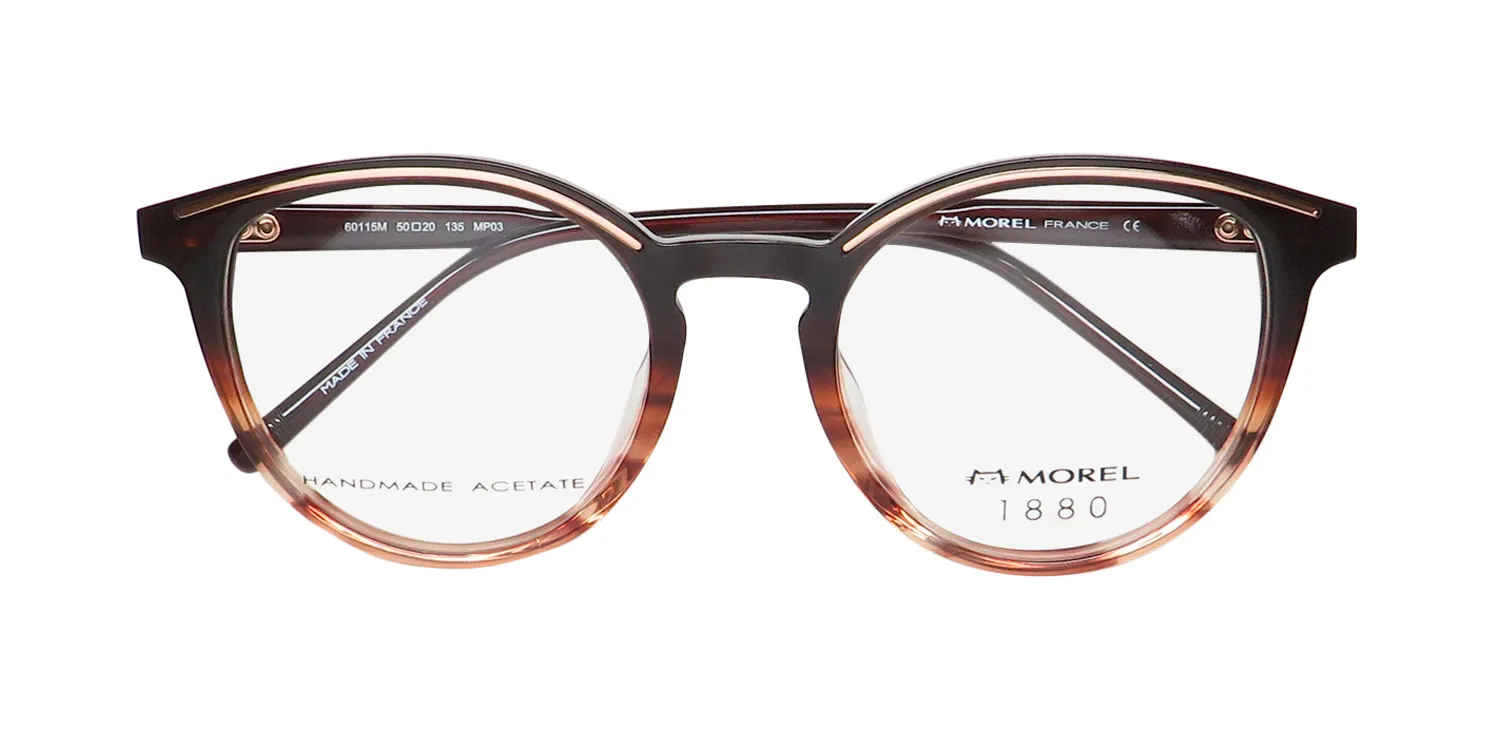 Morel 1880 60115m mp03 Eyeglasses Brown 50mm 2