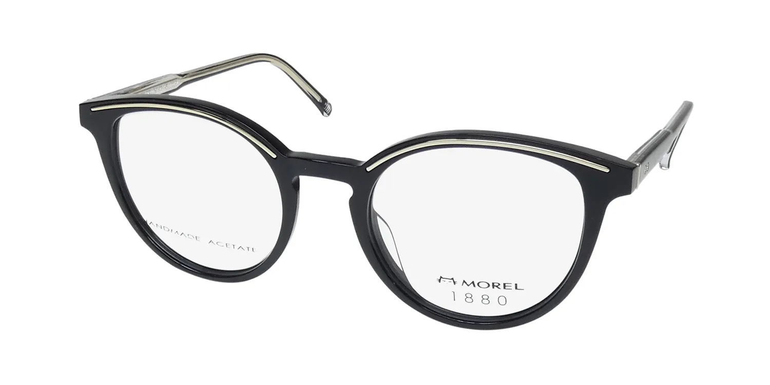 Morel 1880 60115m nd01 Eyeglasses Black 50mm
