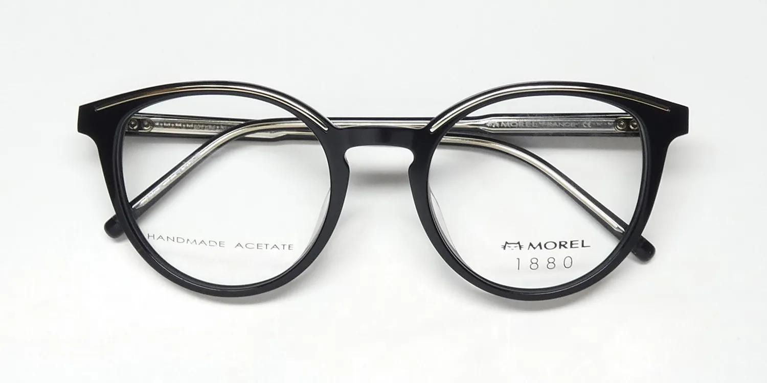 Morel 1880 60115m nd01 Eyeglasses Black 50mm 2