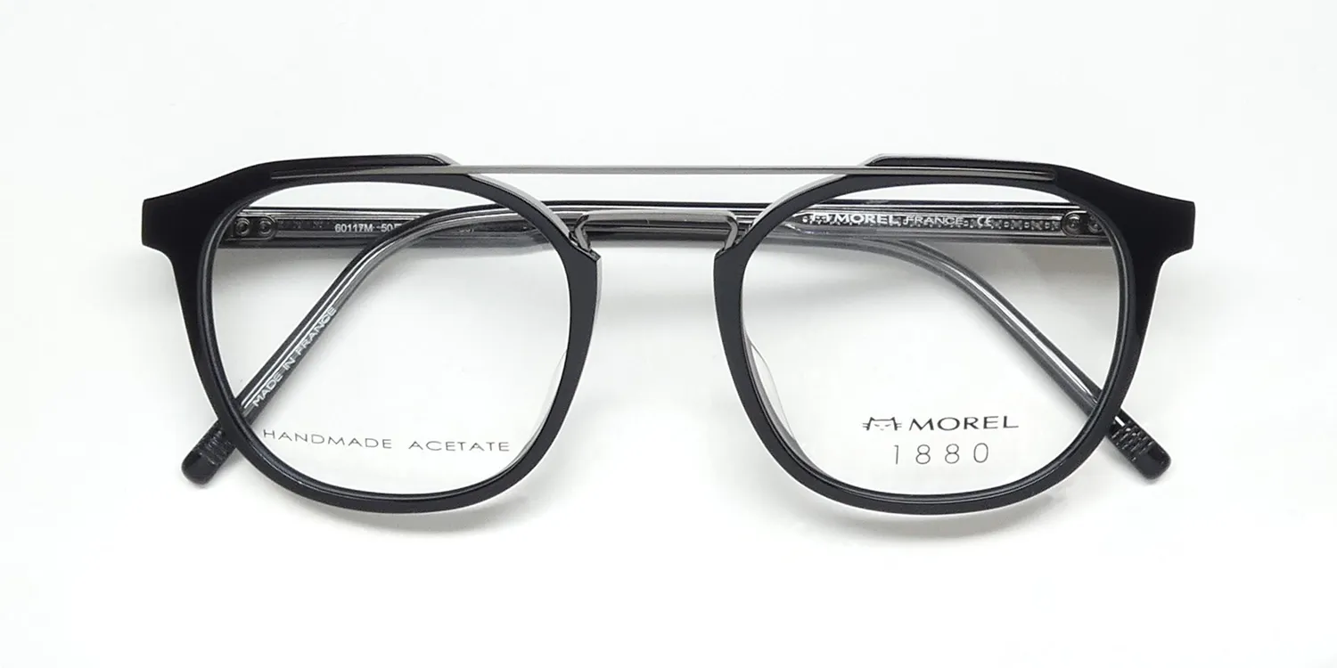 Morel 1880 60117m ng07 Eyeglasses Black 50mm 2