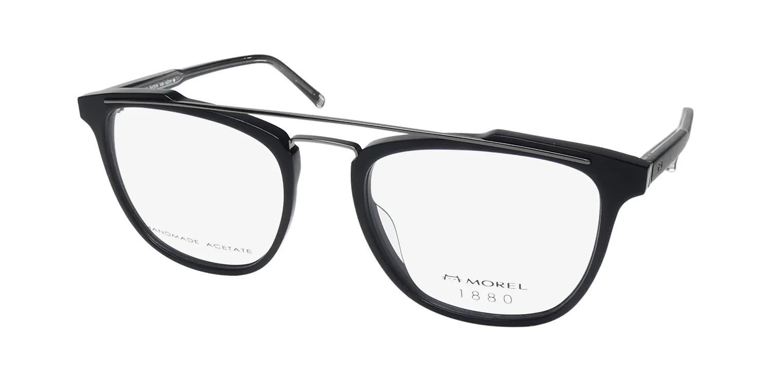 Morel 1880 60118m ng10 Eyeglasses Black 54mm