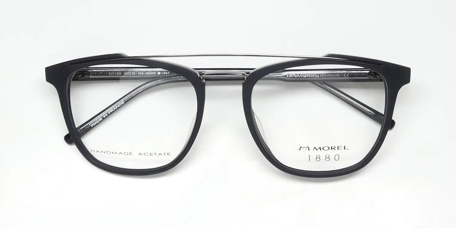 Morel 1880 60118m ng10 Eyeglasses Black 54mm 2